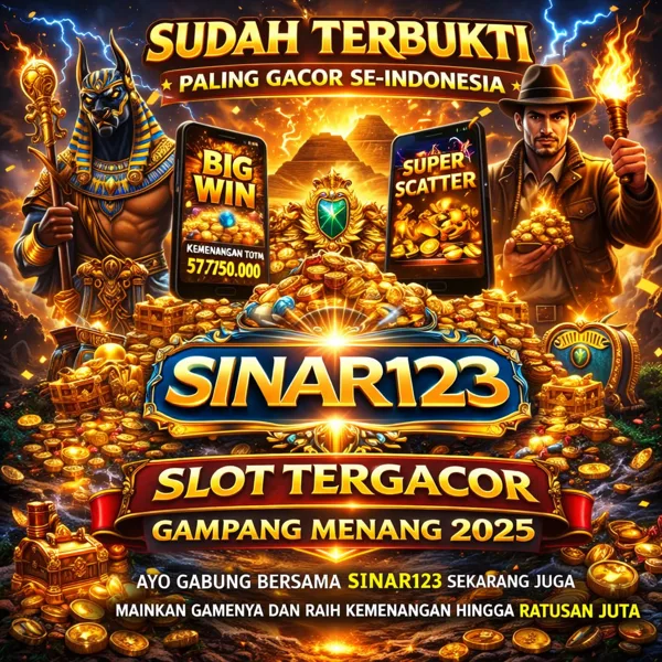 SINAR123 Slot Anti Rungkad Indonesia
