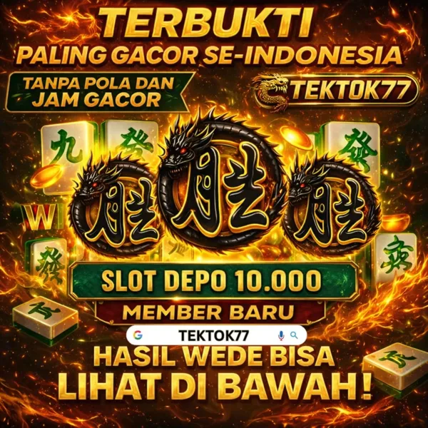 TEKTOK77 Login Resmi APK 2026
